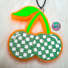 Load image into Gallery viewer, Checkered Cherry Freshie