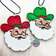Load image into Gallery viewer, Vintage Cowboy Santa Freshie
