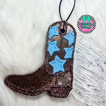 Load image into Gallery viewer, Star Cowboy Boot Freshie