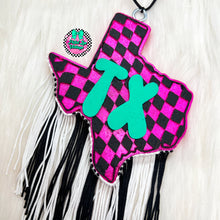 Load image into Gallery viewer, TX Checkered Texas Freshie