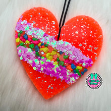 Load image into Gallery viewer, Geode Heart Freshie