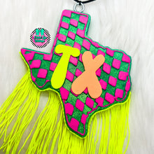 Load image into Gallery viewer, TX Checkered Texas Freshie