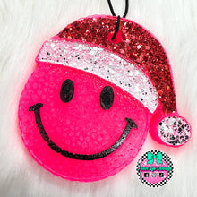Load image into Gallery viewer, Smiley Face Christmas Freshie