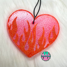 Load image into Gallery viewer, Flame Heart Freshie