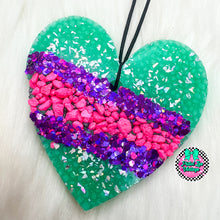 Load image into Gallery viewer, Geode Heart Freshie