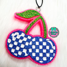 Load image into Gallery viewer, Checkered Cherry Freshie