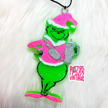 Load image into Gallery viewer, Boujee Green Man Freshie