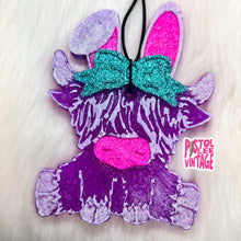 Load image into Gallery viewer, Easter Highland Cow Freshie