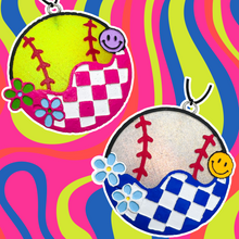 Load image into Gallery viewer, Retro Baseball/Softball Freshie