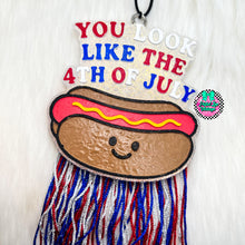 Load image into Gallery viewer, 4th Of July Hot Dog Freshie