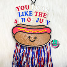Load image into Gallery viewer, 4th Of July Hot Dog Freshie