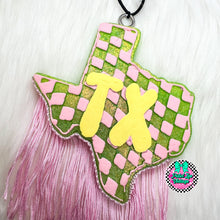 Load image into Gallery viewer, TX Checkered Texas Freshie