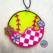 Load image into Gallery viewer, Retro Baseball/Softball Freshie