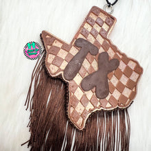Load image into Gallery viewer, TX Checkered Texas Freshie