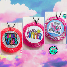 Load image into Gallery viewer, Summer Themed Circle Freshies