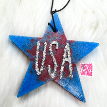 Load image into Gallery viewer, USA Star Freshie