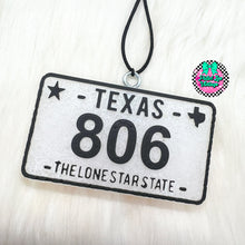 Load image into Gallery viewer, 806 License Plate Freshie
