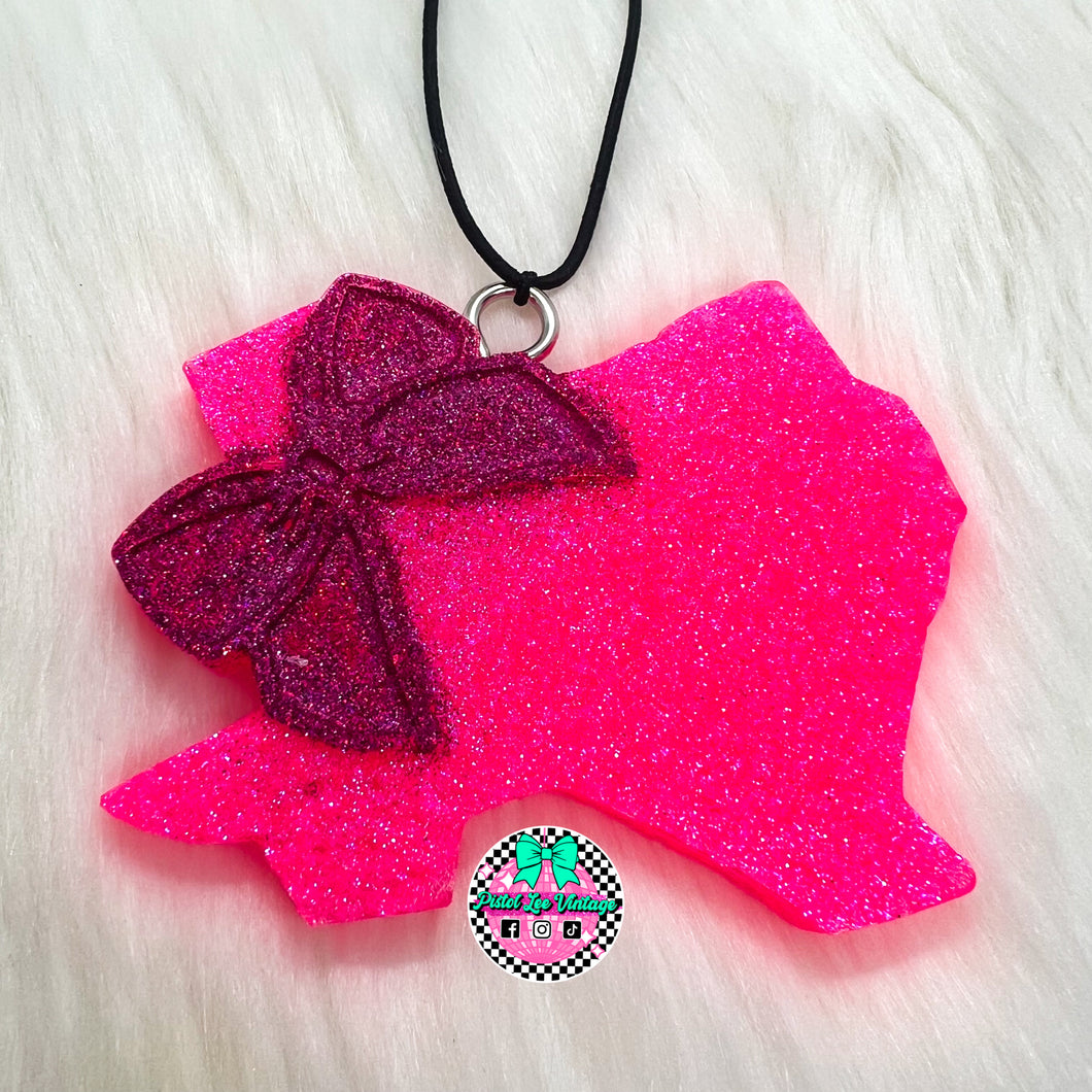 RTS Pink Bow Texas Freshie