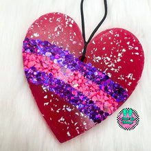Load image into Gallery viewer, Geode Heart Freshie
