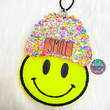 Load image into Gallery viewer, Smiley Face w/ Beanie Freshie
