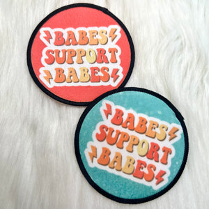 Babes Support Babes Iron On Patch