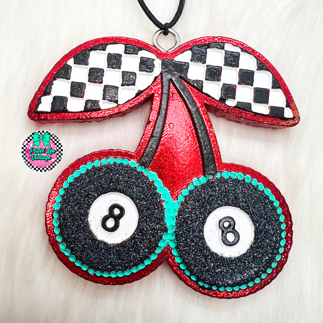 8 Ball Cherry Freshie