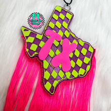 Load image into Gallery viewer, TX Checkered Texas Freshie
