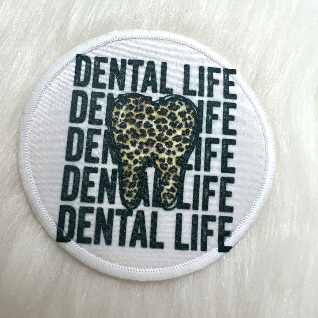 Dental Life Iron On Patch