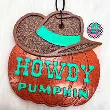 Load image into Gallery viewer, Howdy Pumpkin Freshie
