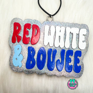 Red White & Boujee Freshie