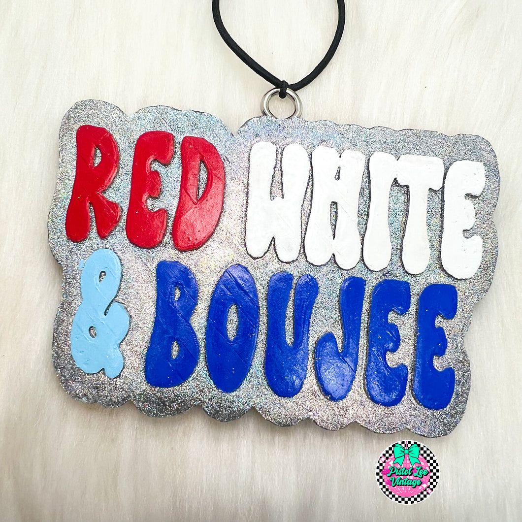 Red White & Boujee Freshie