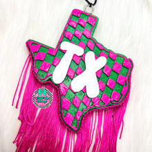Load image into Gallery viewer, TX Checkered Texas Freshie
