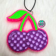 Load image into Gallery viewer, Checkered Cherry Freshie
