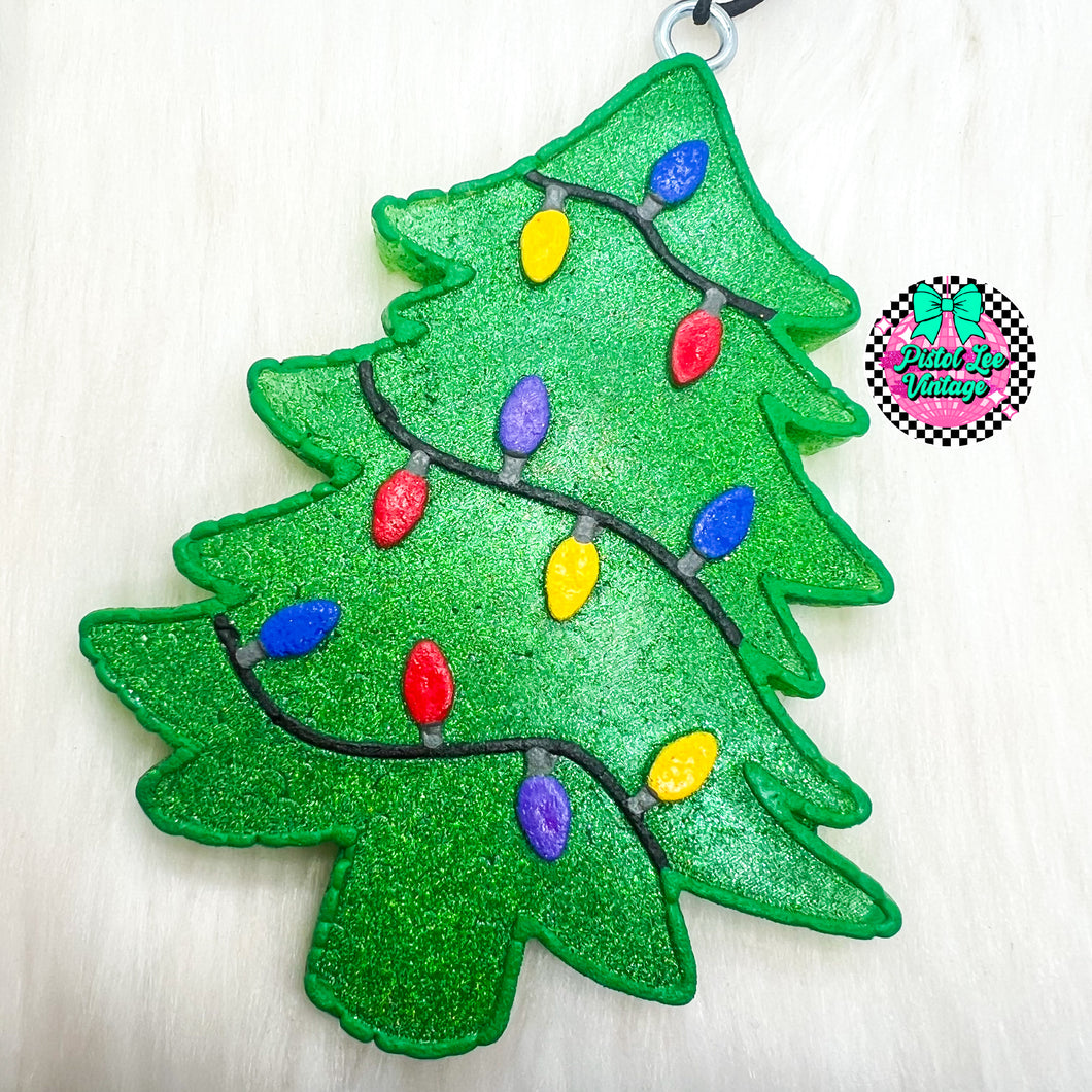 Christmas Tree w/ Lights Freshie