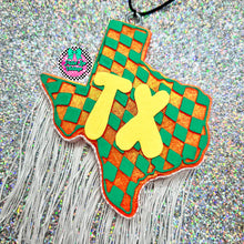Load image into Gallery viewer, TX Checkered Texas Freshie
