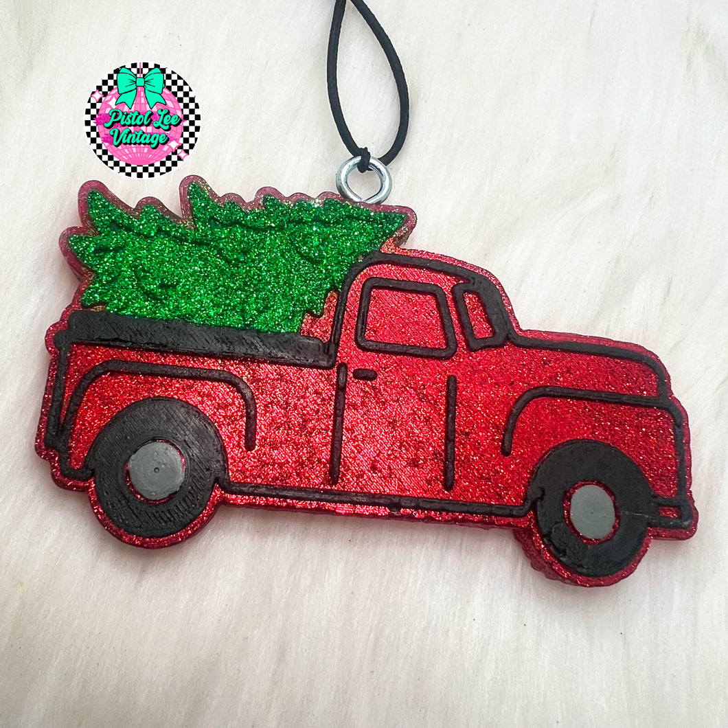 Christmas Truck Freshie