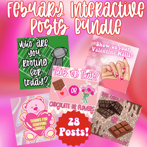 February Interactive Posts Bundle