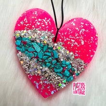 Load image into Gallery viewer, Geode Heart Freshie
