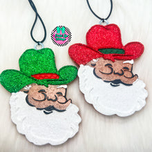 Load image into Gallery viewer, Vintage Cowboy Santa Freshie
