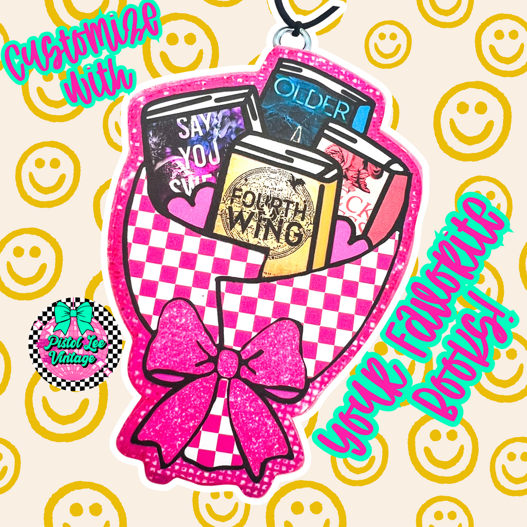 Custom Book Bouquet Freshie