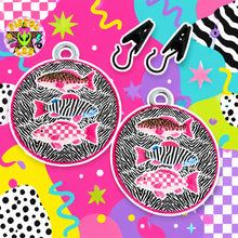 Load image into Gallery viewer, Funky Fish Circle Freshie Vent Clips
