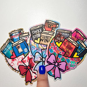 Book Bouquet Freshie