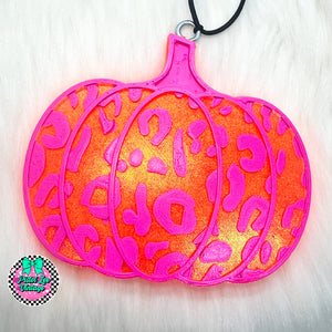Leopard Print Pumpkin Freshie
