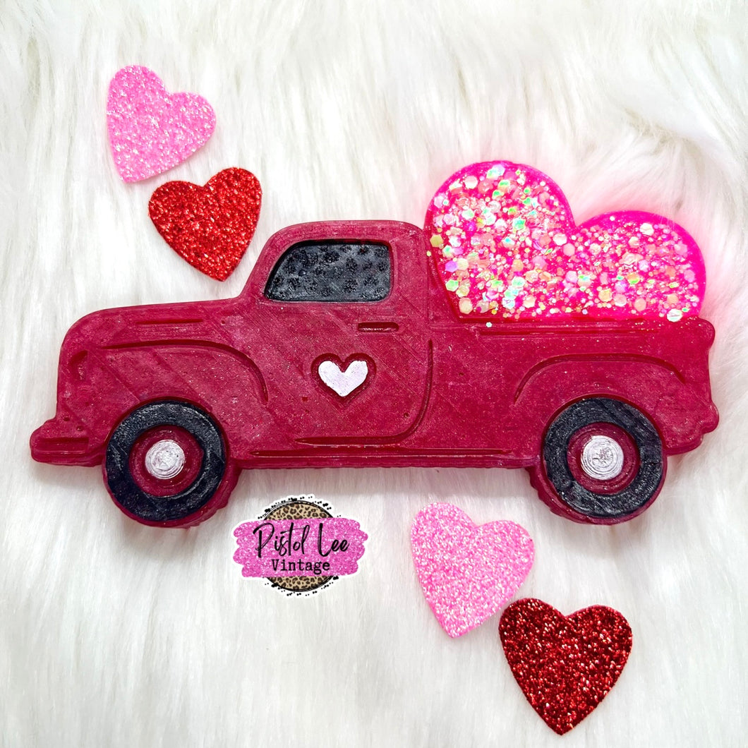 Valentine's Heart Truck Freshie