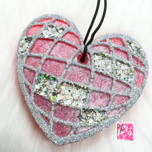 Load image into Gallery viewer, Disco Heart Freshie
